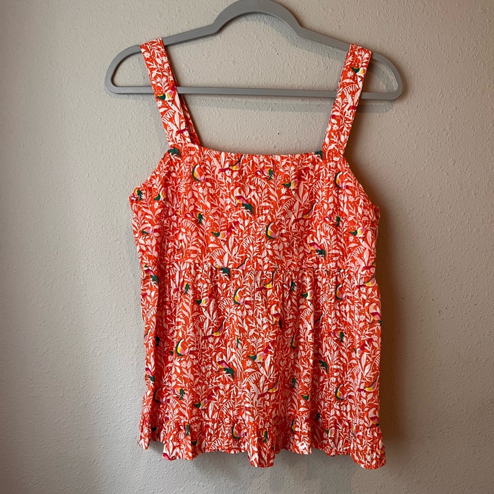Women’s Tank Top Floral Blouse